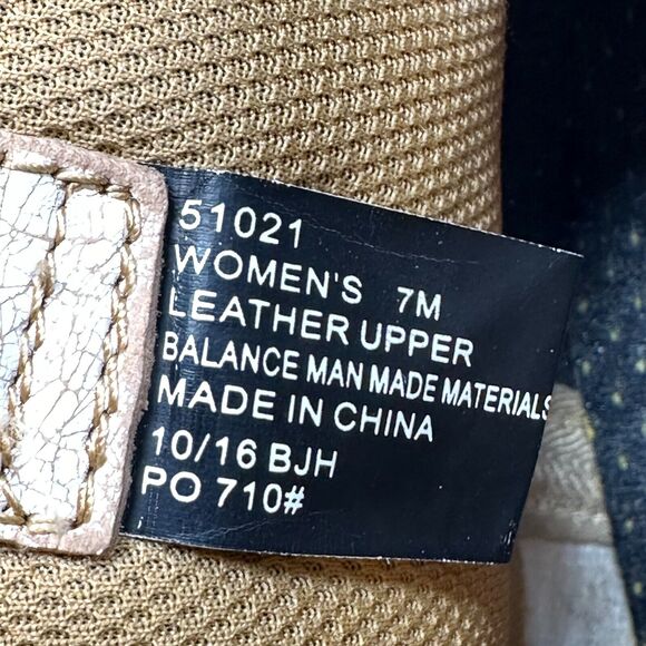 Laredo Kymber Western Ankle Boots Womens 7 M Beige Blue Cowboy Round Toe Leather - Picture 7 of 7